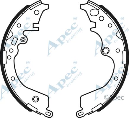 APEC BRAKING Jarrukenkäsarja SHU766